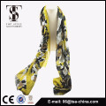 2015 new spring printed viscose multi colored neck shade shawls